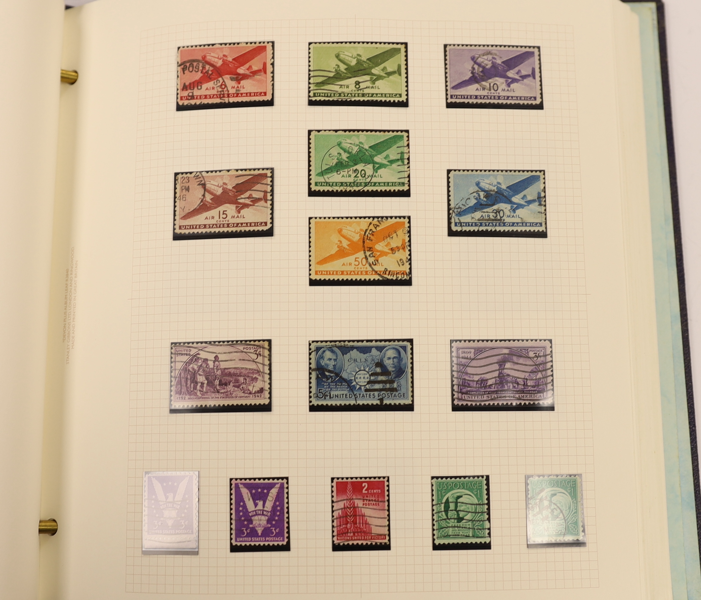 Various collections of stamps in nine albums and stockbooks Including France and Colonies, Latvia, Trieste, Norway, Estonia, etc.